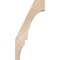Ekena Millwork 5 1/2"W x 12"D x 24"H Balboa Smooth Knee Brace, Douglas Fir BRC06X12X24BOA00SDF - alternate 2